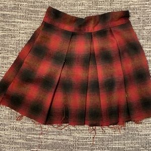 Free People Mini Skirt with Pockets High Rise